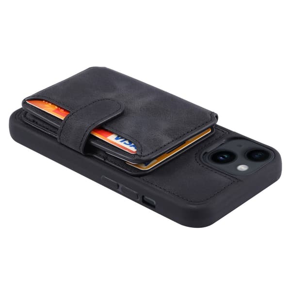 Multi-Slot Skal RFID-skydd iPhone 13 Svart
