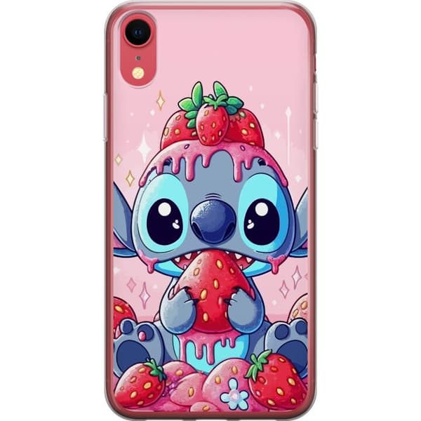 Apple iPhone XR Genomskinligt Skal Stitch
