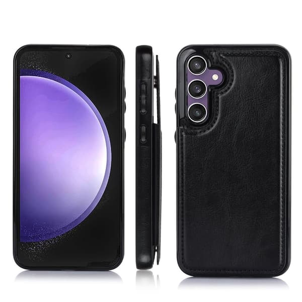 Nya Samsung Galaxy S23 FE - Stilrent Skal med Plånbok/Kortfack