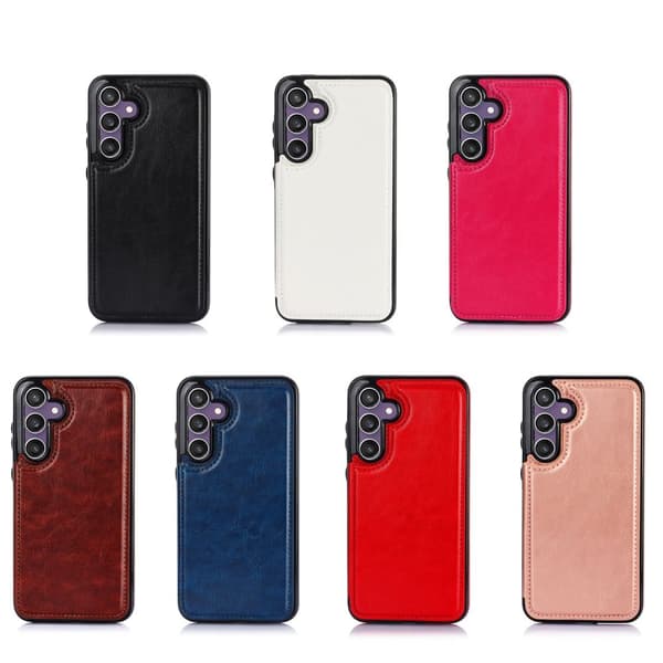 Nya Samsung Galaxy S23 FE - Stilrent Skal med Plånbok/Kortfack