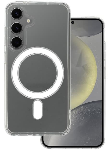 Samsung Galaxy S24 Skal Transparent Qi Kompatibelt