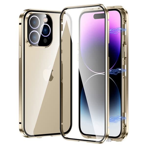 iPhone 15 Pro max - Stilrent Magnetiskt Dubbelsidigt Skal
