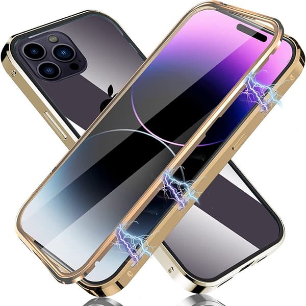 iPhone 15 Pro max - Stilrent Magnetiskt Dubbelsidigt Skal