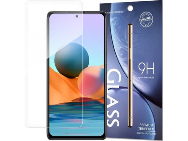 Hurtel Tempered Glass 9H herdet glass Xiaomi Redmi Note 10 Pro (konvoluttemballasje)
