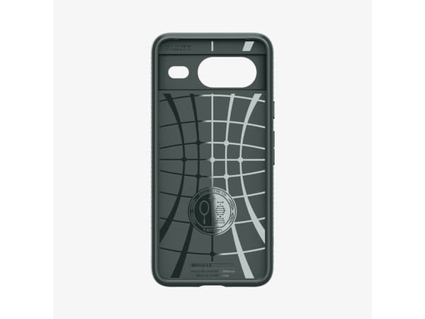 Spigen Liquid Air, suojus, Google, Google Pixel 8, 15,7 cm (6,16"), vihreä