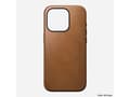 Miniatyrbilde 3 av 5: Nomad Modern Leather Case, Etui, Apple, iPhone 15 Pro, 15,5 cm (6.1"), Tan (gul-brun)