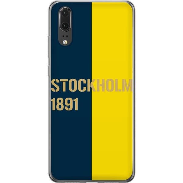Huawei P20 Läpinäkyvä kuori Stockholm 1891