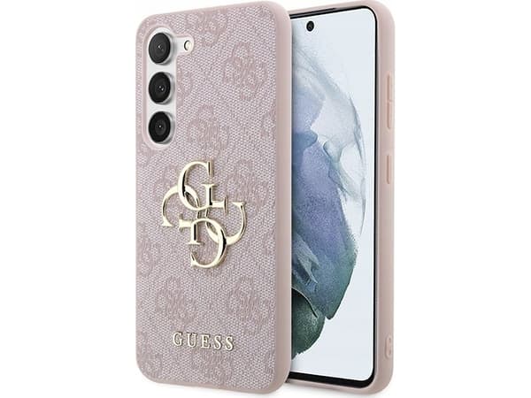 Samsung Galaxy A55 5G Guess Case 4G Big Metal Logo (GUHCSA554GMGGR) musta