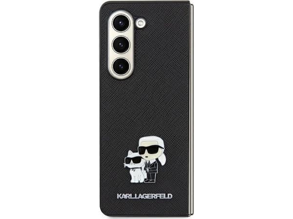 Kotelo Karl Lagerfeld KLHCSA35SAKCNPK A35 A356 kovakotelo musta/musta Saffiano Karl&Choupette Pin