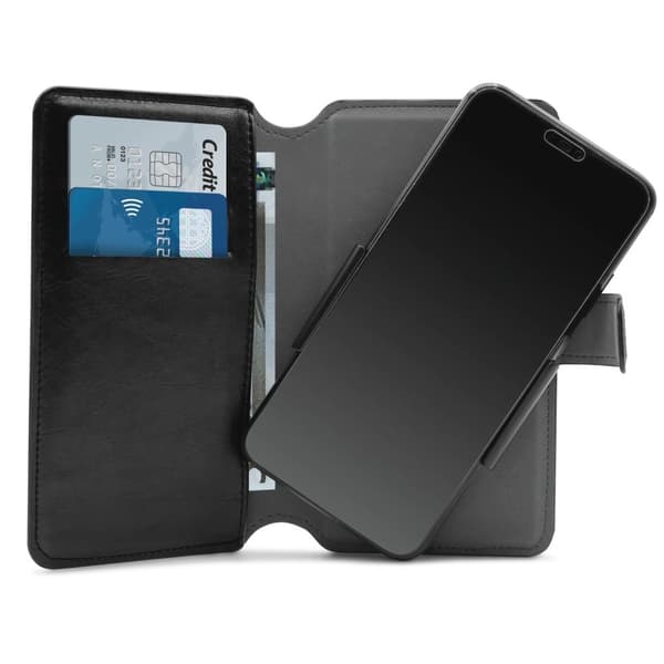 Puro Uni XL Ecoleather Case Adjustable SlideHolder Blk