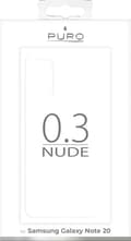 Miniatyrbillede 4 af 4: Puro Samsung Galaxy Note 20, 0.3 Nude, Transparent