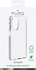Miniatyrbild 3 av 3: Puro Motorola Moto G41/G31 0.3 Nude, Transparent