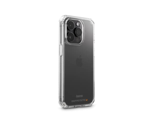 Hama Matkapuhelimen takakuori Apple iPhone 13 Pro läpinäkyvä iskunkestävä, induktiivinen latausjärjestelmä