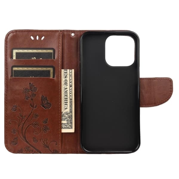 IPhone 13 Pro Max Plånboksfodral - Fjäril