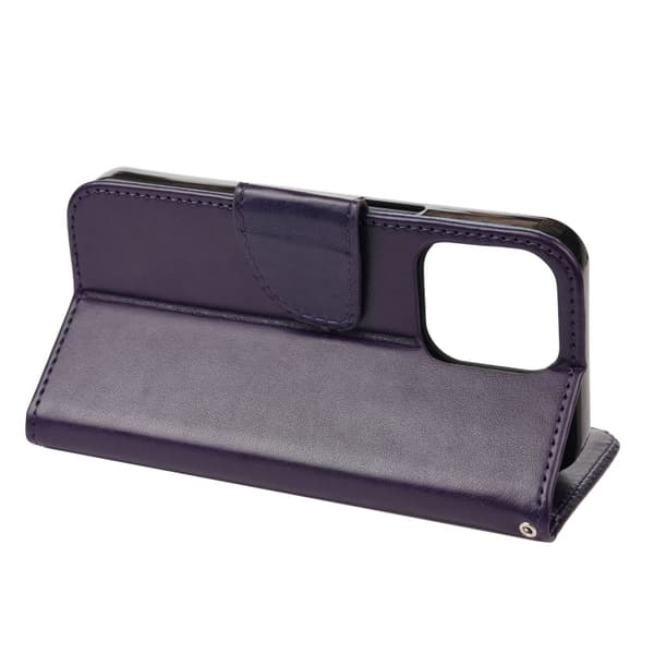 IPhone 13 Pro Max Plånboksfodral - Fjäril . Mörklila