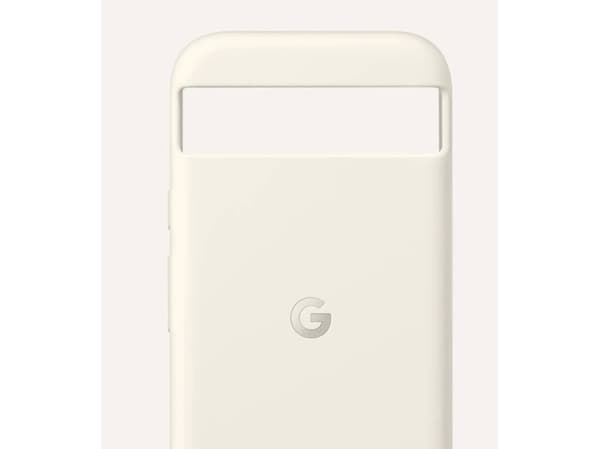 Google - Matkapuhelimen takakuori - silikoni, polykarbonaattikuori - posliini - Pixel 8a -puhelimiin