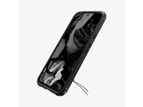 Spigen Rugged Armor, Omslag, Google, Pixel 8a, 15,5 cm (6.1"), Svart