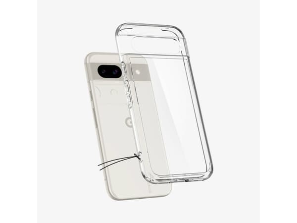 Spigen Ultra Hybrid, Omslag, Google, Pixel 8a, 15,5 cm (6.1"), Transparent