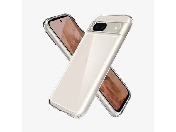 Spigen Ultra Hybrid, Omslag, Google, Pixel 8a, 15,5 cm (6.1"), Transparent