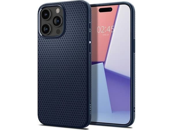 Spigen ACS06705, Suojus, Apple, iPhone 15 Pro, 15,5 cm (6.1"), Laivasto