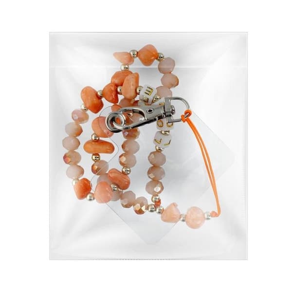 Love Halsbandsrem för mobiler längd 44 cm - Orange