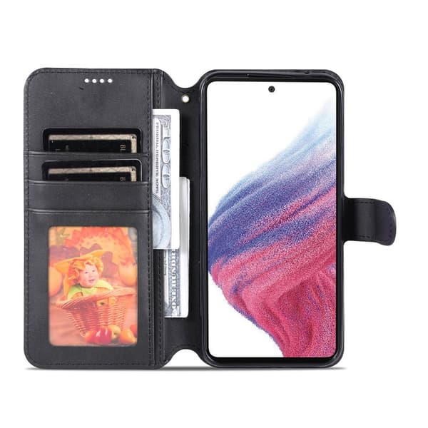 Lyxigt läderfodral för Samsung Galaxy A54 5G