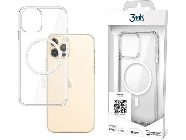 3MK MagCase-kotelo, iPhone 12/12 Pro