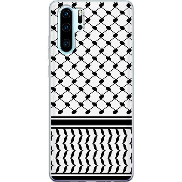 Huawei P30 Pro Gjennomsiktig deksel Keffiyeh mønster