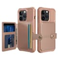 Miniatyrbild 4 av 11: Elegant plånboksfodral i lyxigt PU-läder för iPhone 15 Pro
