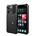 Miniatyrbild 10 av 11: Elegant plånboksfodral i lyxigt PU-läder för iPhone 15 Pro