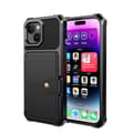 Miniatyrbild 10 av 11: Elegant plånboksfodral i lyxigt PU-läder för iPhone 15 Plus