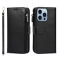 Miniatyrbild 4 av 11: iPhone15ProMax - Fodral med Dragkedja, Flip-Fodral med Axelrem