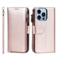Miniatyrbild 2 av 11: iPhone15ProMax - Fodral med Dragkedja, Flip-Fodral med Axelrem