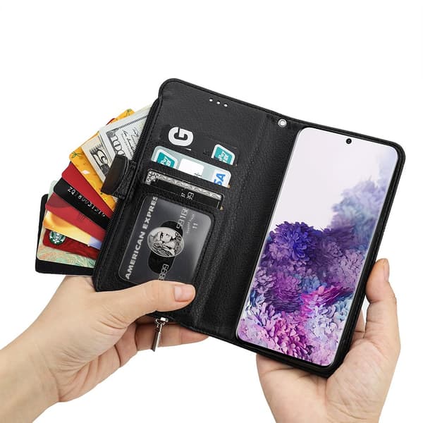 Samsung Galaxy S20FE - Stilsäkert Effetkfullt Plånboksfodral