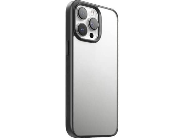 Joyroom Matowe etui ogronne Joyroom JR-15Q2 til iPhone 15 Pro (sort)