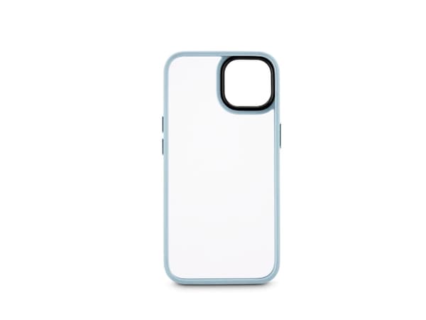 Hama 00138144, Omslag, Apple, iPhone 14, 15,5 cm (6.1"), Ljusblå, Transparent