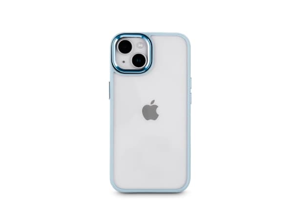 Hama 00138144, Omslag, Apple, iPhone 14, 15,5 cm (6.1"), Ljusblå, Transparent
