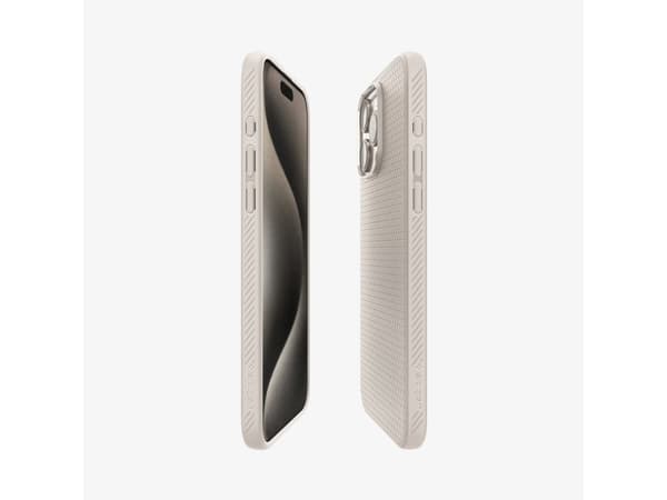 Spigen Liquid Air, Omslag, Apple, iPhone 15 Pro Max, 17 cm (6.7"), Titan
