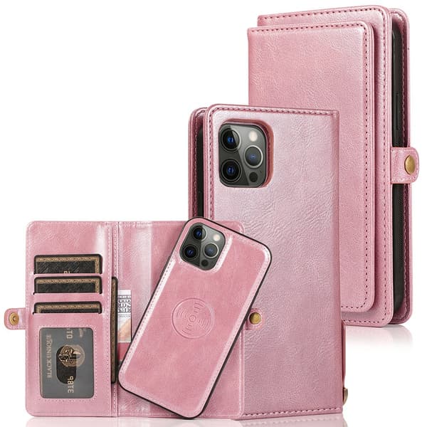 iPhone 13 Pro - Stilsäkert Praktiskt Plånboksfodral