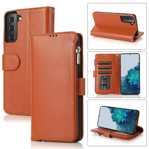Samsung Galaxy S21 Plus - Stilrent Praktiskt Plånboksfodral