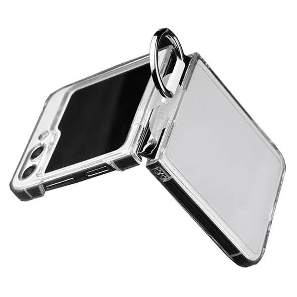 Samsung Galaxy Z Flip 5 - Skyddande Skal med Ringhållare