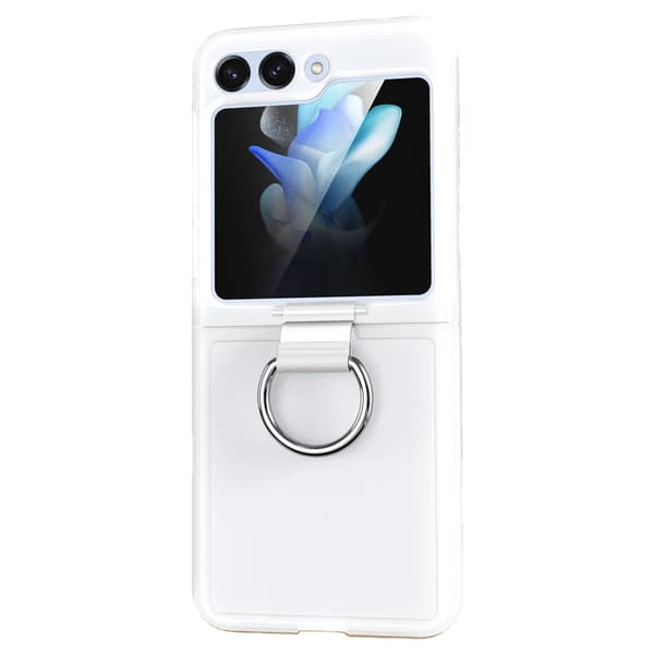 Samsung Galaxy Z Flip 5 - Skyddande Skal med Ringhållare