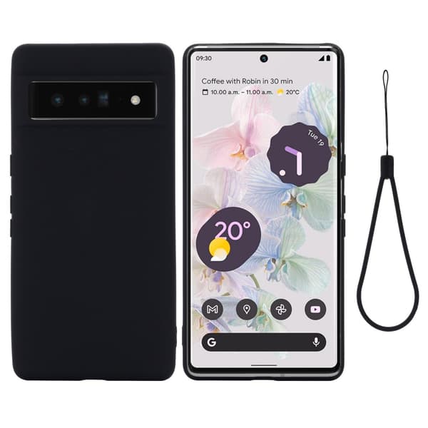 Silikonskal Google Pixel 7 Pro Svart