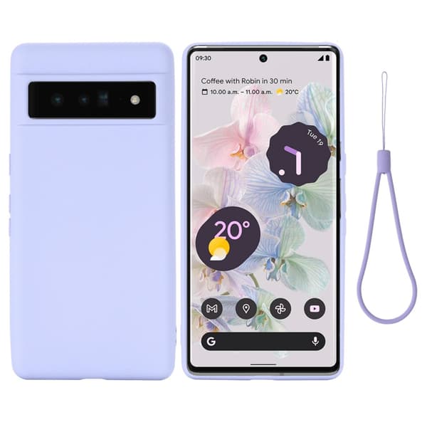 Silikonskal Google Pixel 7 Lila