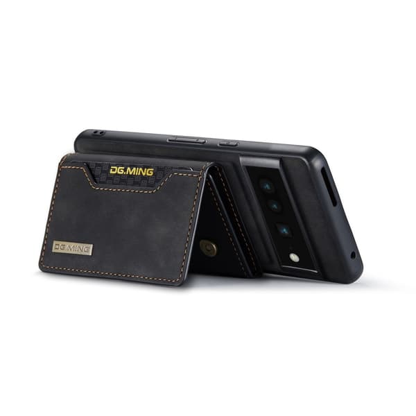 DG.MING Magnetic Card Slot Case Google Pixel 7 Pro Black