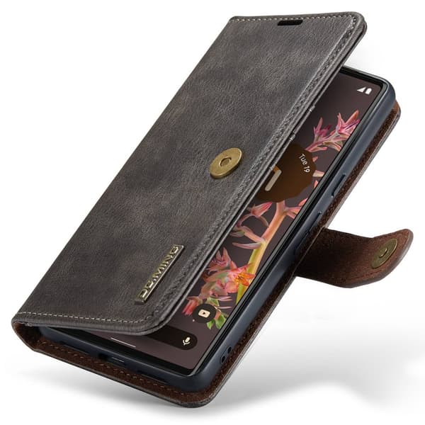 DG.MING 2-in-1 Magnet Wallet Google Pixel 7 Brown