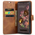 Miniatyrbild 2 av 8: DG.MING 2-in-1 Magnet Wallet Google Pixel 7 Cognac