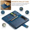 Miniatyrbild 4 av 8: DG.MING 2-in-1 Magnet Wallet Google Pixel 7 Pro Blue