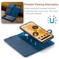 Miniatyrbild 7 av 8: DG.MING 2-in-1 Magnet Wallet Google Pixel 7 Pro Blue