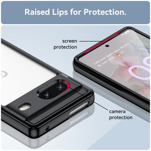 Hybrid Edge Case Google Pixel 7 Svart